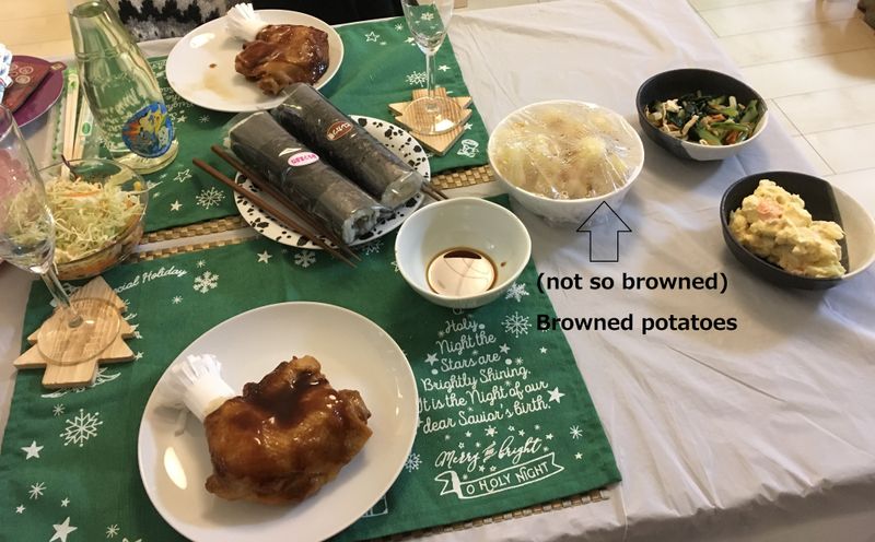 Christmas comes one potato at a time photo
