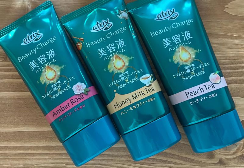 Things I'm grateful for during winter in Japan: hand cream photo