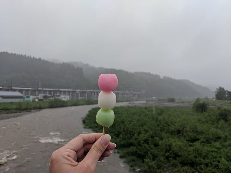 Hanami dango: possibly my favorite springtime treat photo