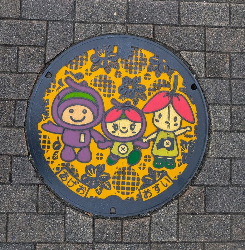 Manhole Monday - Ageo City photo