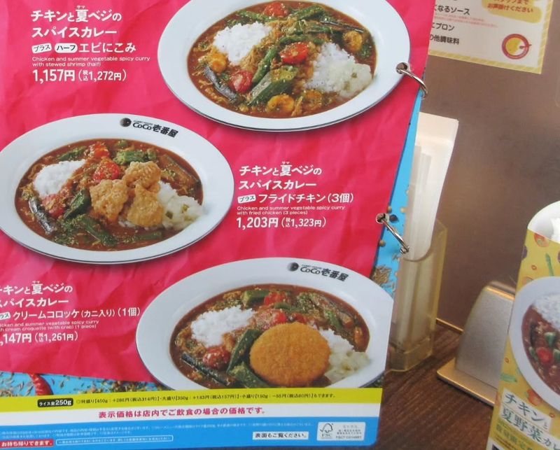 The love of summer curries in Japan photo