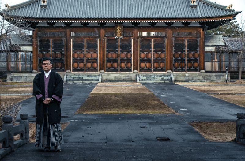 Class still in session at former Aizu samurai school in Fukushima Pref. photo