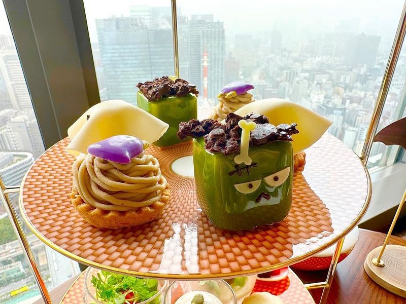 A Halloween-themed high tea at the Mandarin Oriental photo