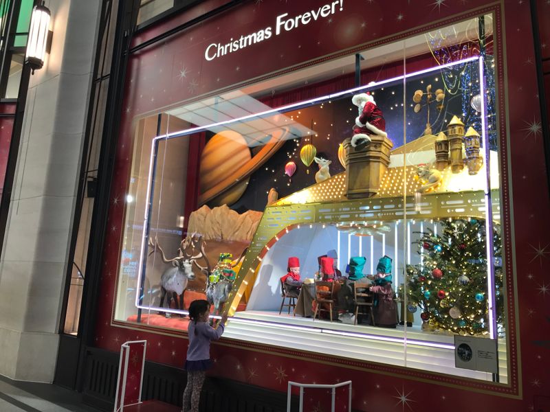 Christmas Forever Displays at Osaka's Hankyu Department Store photo