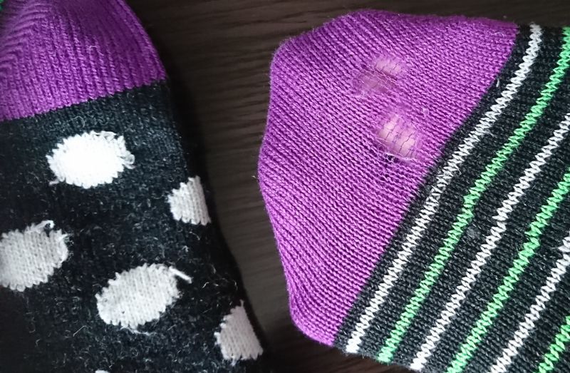 Repurposing Socks in Japan photo