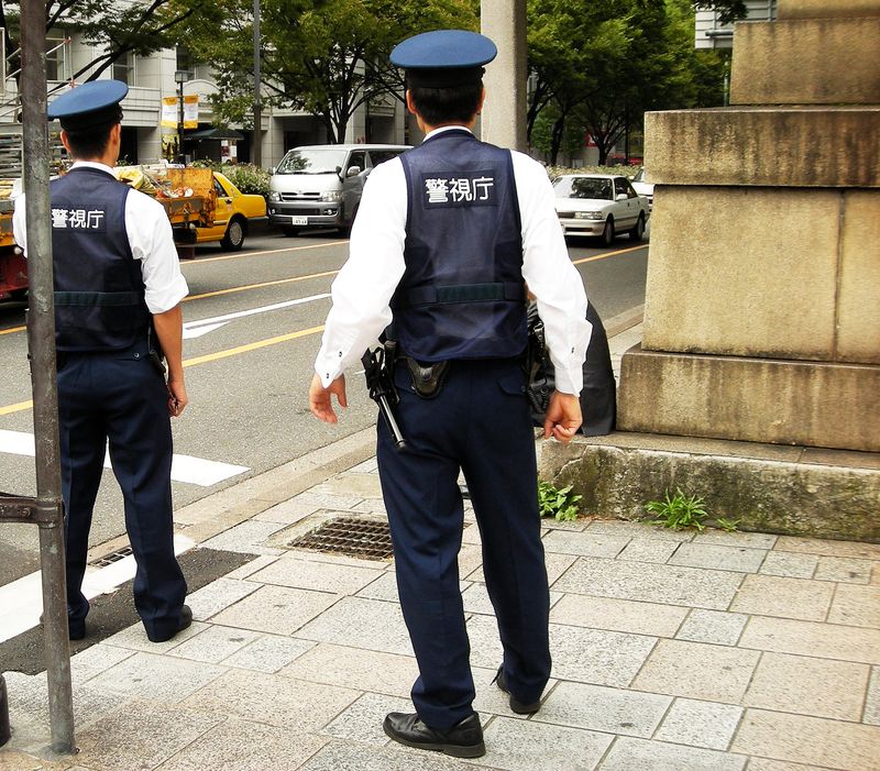 Getting Stopped by the Japanese Police photo