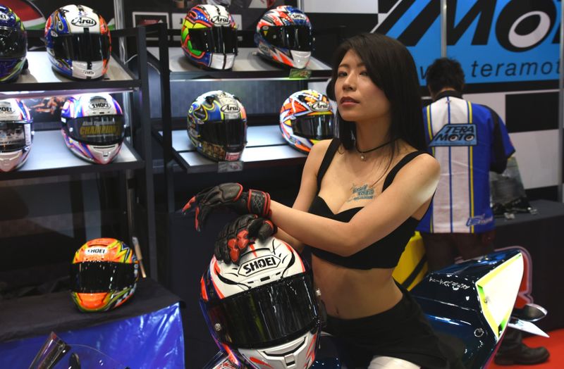 Tokyo Motorcycle Show 2018 booth models gallery photo