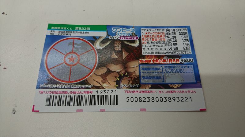 Xổ số One Piece photo