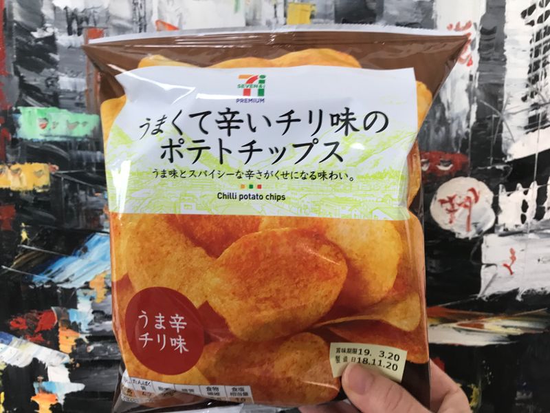 3 of Japan’s best spicy potato chips photo