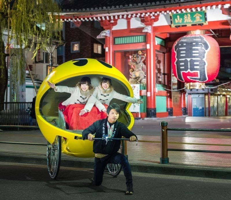 PAC-MAN and Asakusa combine to bring Christmas cheer to Tokyo. Really! photo