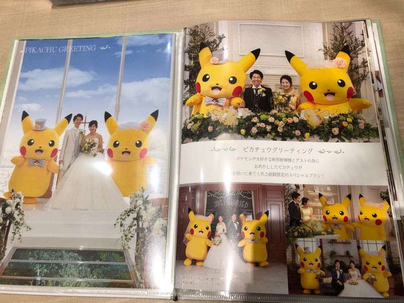 Kami pergi ke adil pengantin Pokemon photo