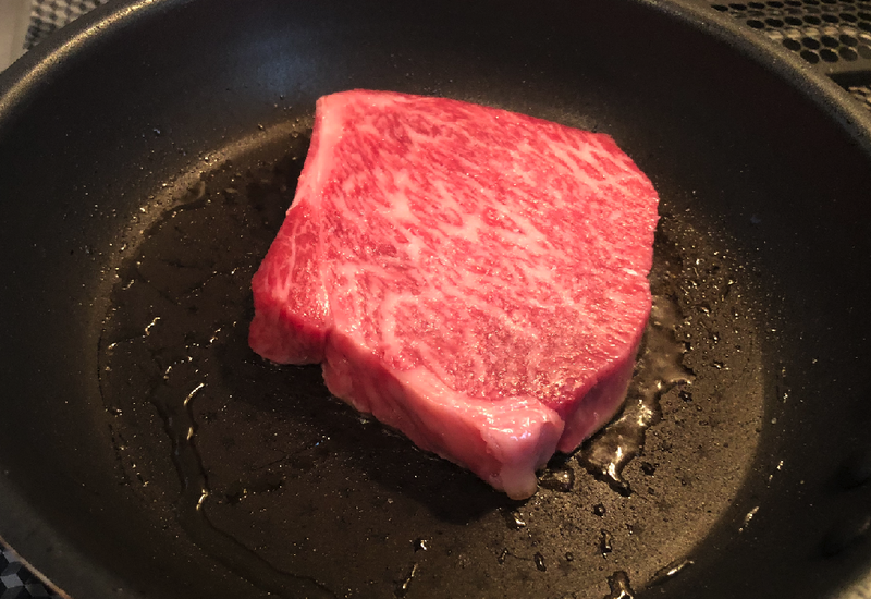 Eating In: Perfect A5 Miyazaki Wagyu Steaks! CAUTION: Don't Read If Hungry photo