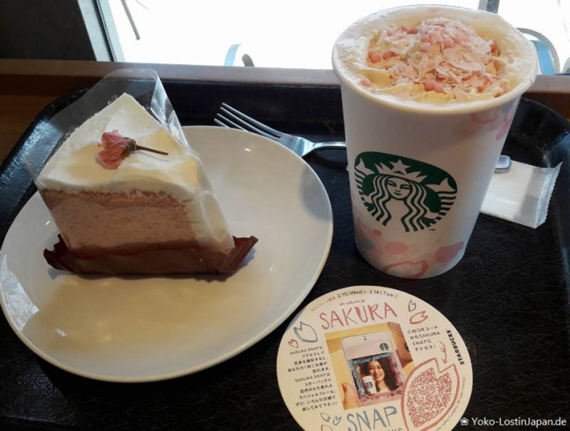 Sakura-time at Starbucks 2017
 photo