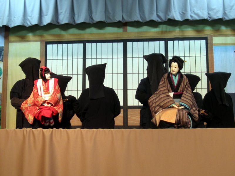 Marionnettes japonaises traditionnelles photo