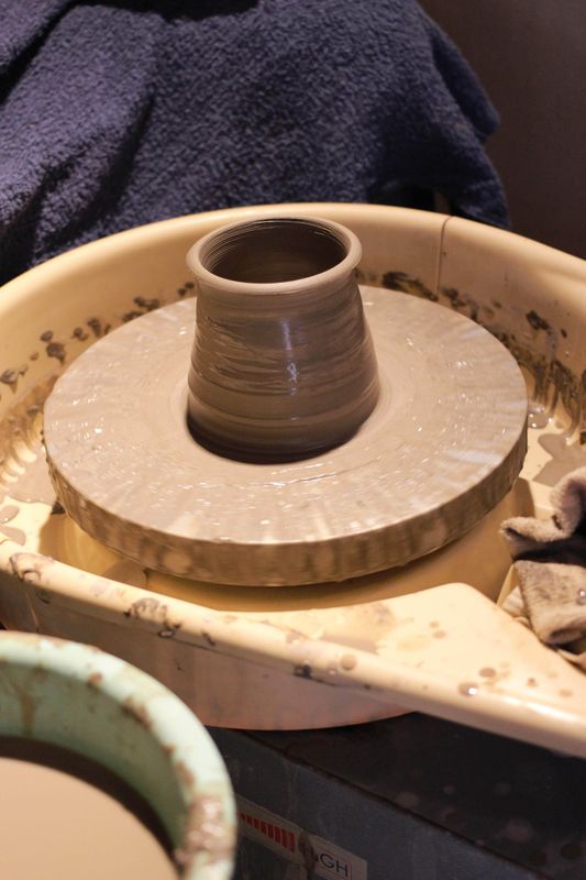 Things I didn't try early on: pottery photo