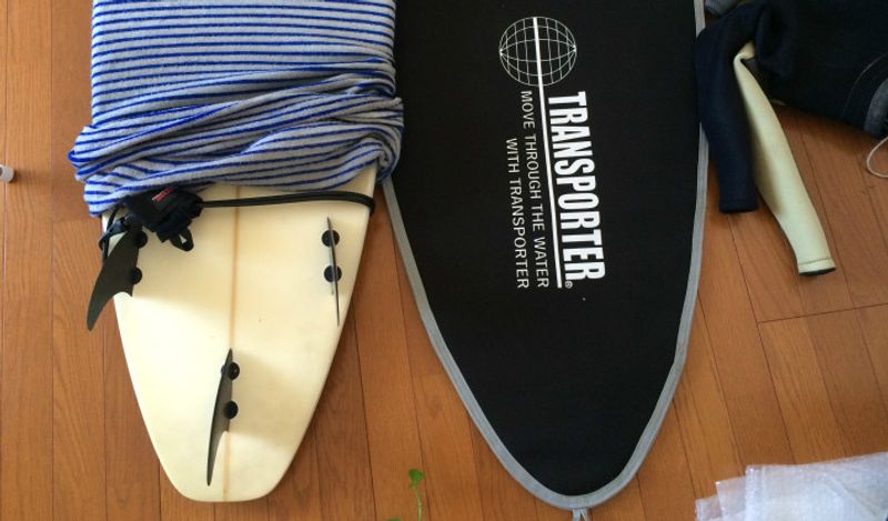 Summer not in Japan: Board bags and getting to Bali photo