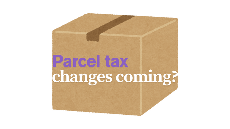 A new parcel tax proposal? photo