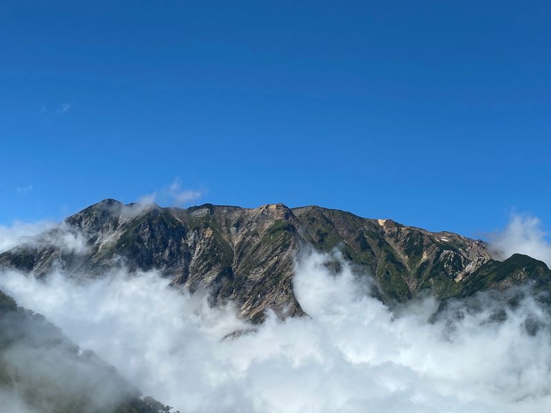 Um vislumbre dos Alpes japoneses photo