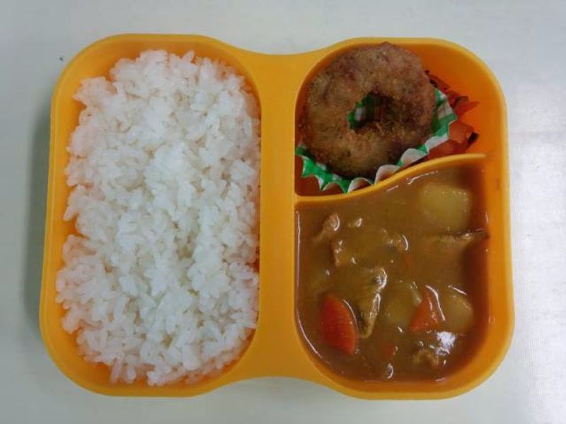 Curry both at school and home on Curry (/Rice) Day photo