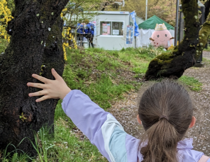 Family Fun at Kitakami Sakura Festival photo