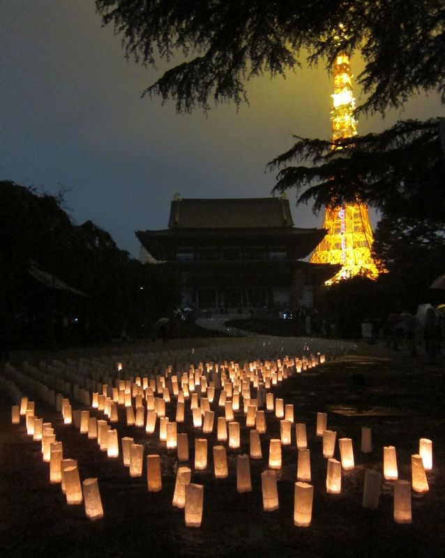 Beautiful lantern festivals in Tokyo photo