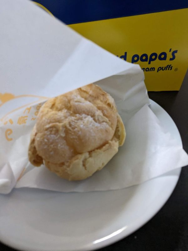 Cream puffs in Japan photo