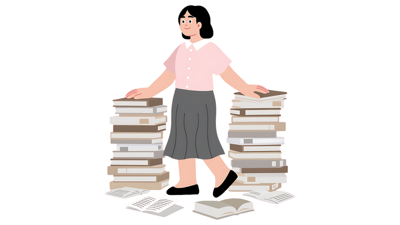 Is your reading piling up? photo