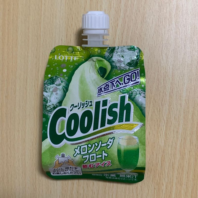 Lotte Coolish - Melon Soda Float photo