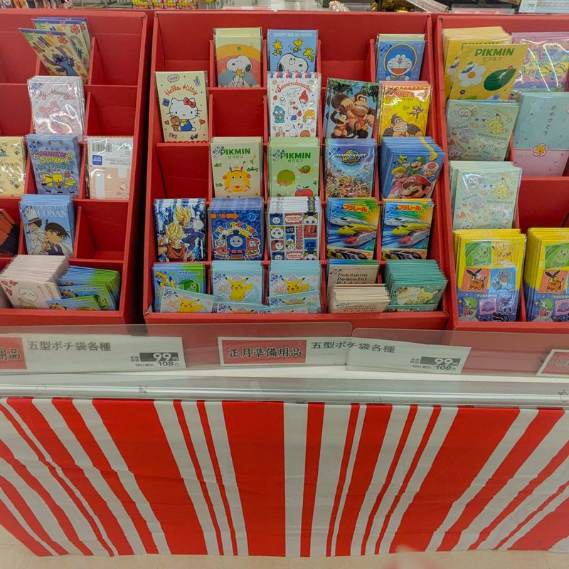 Cheap character 'pochibukuro' photo