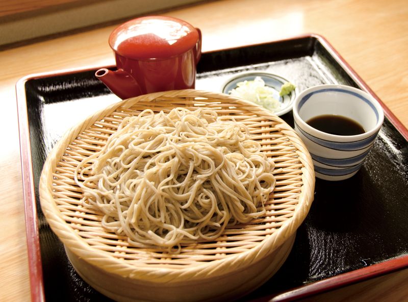 Jindaiji soba noodles photo