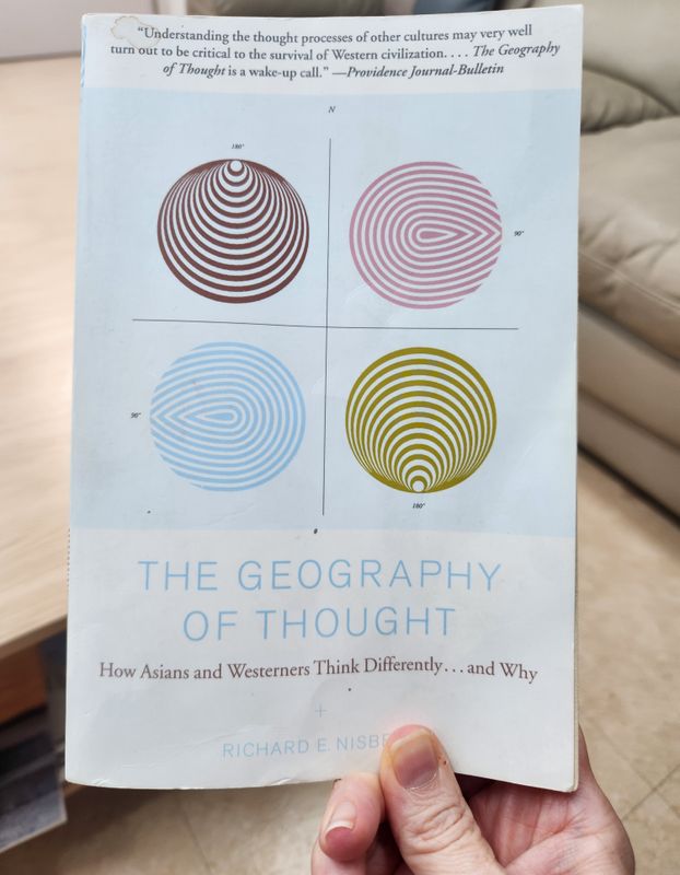 Autumn reading: The Geography of Thought photo
