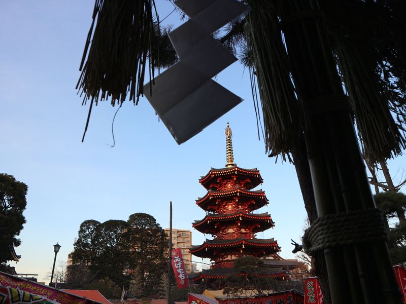 New Year / hatsumode at Kawasaki Daishi: Image gallery photo