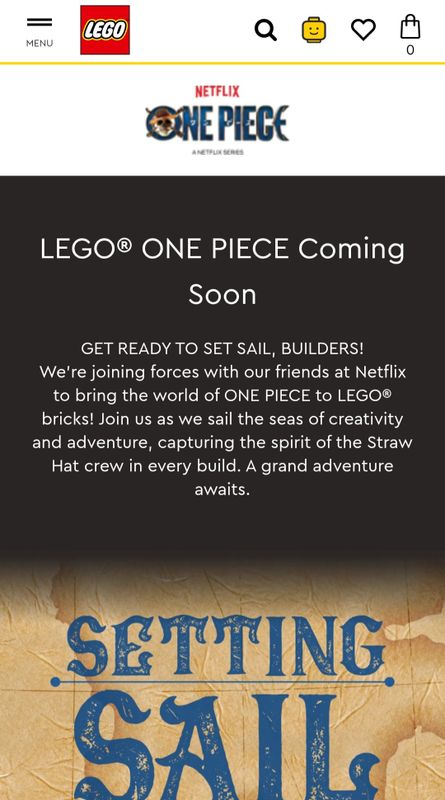 Exciting news for Lego x One Piece fans photo