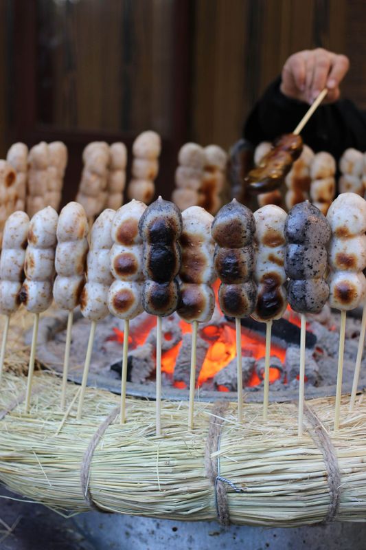 An offering to the mountain deity photo