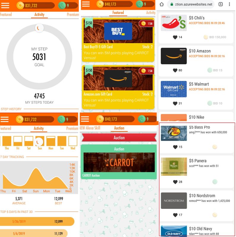 Carrot VS CokeON: Walking Rewards App Showdown photo