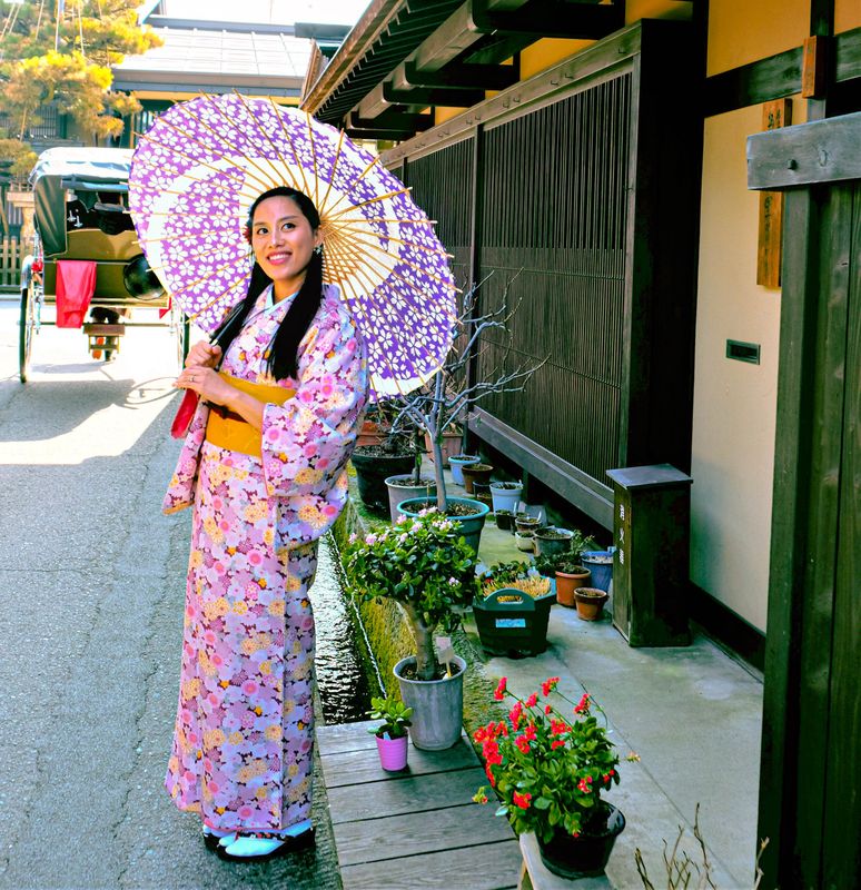 My First Time Wearing a Kimono photo