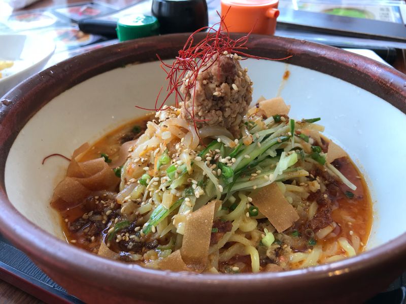 A Foodie First for Me: Hiyashi Tantanmen  photo