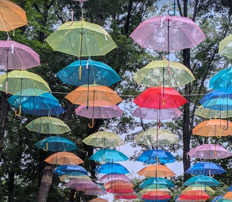 Japan Goals: Kanra Umbrella Sky photo