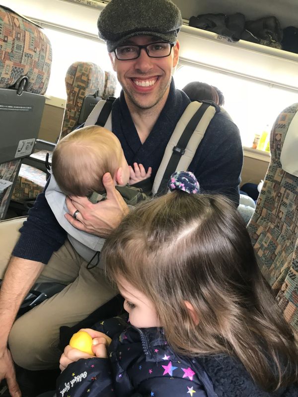 Taking the Shinkansen with Children photo
