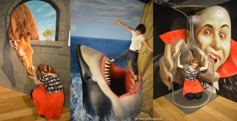 Cool Japan: Taking Awesome Photos with Trick Art
 photo