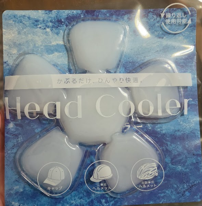 Keeping Cool in Summer: Head Cooler Hat Pad photo