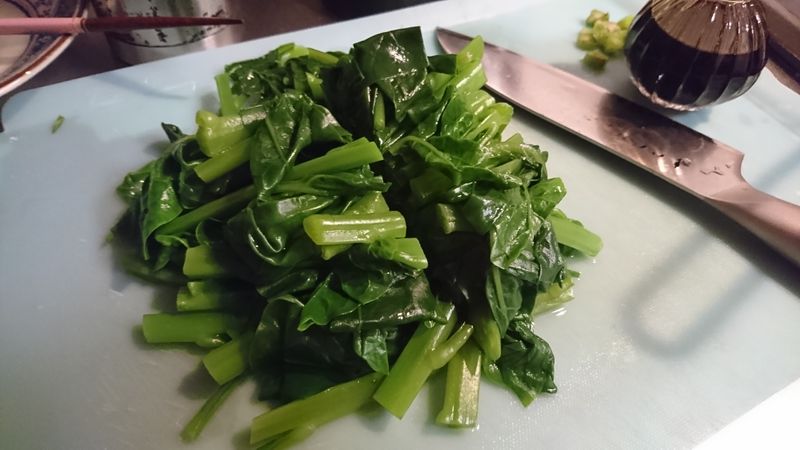 Légumes japonais gluants - Tsurumurasaki photo