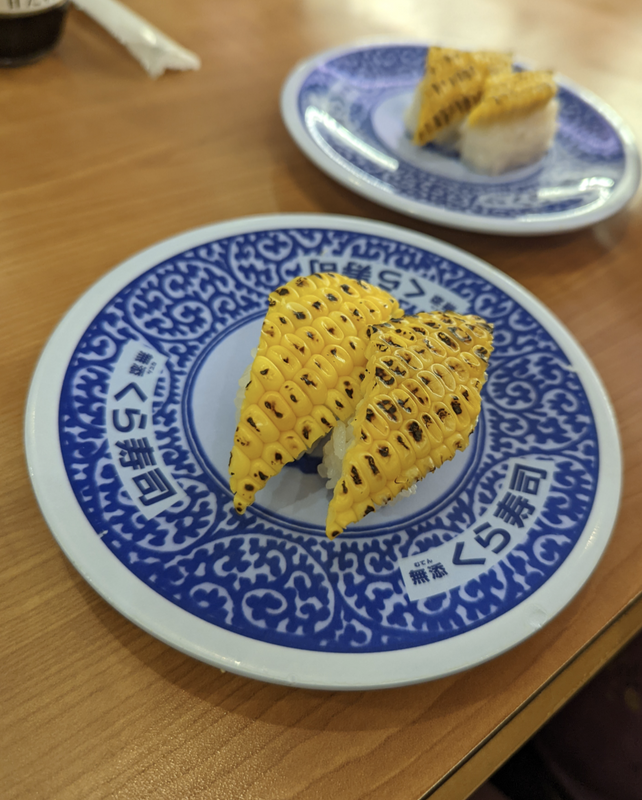 Corn Sushi is Back at Kurazushi photo