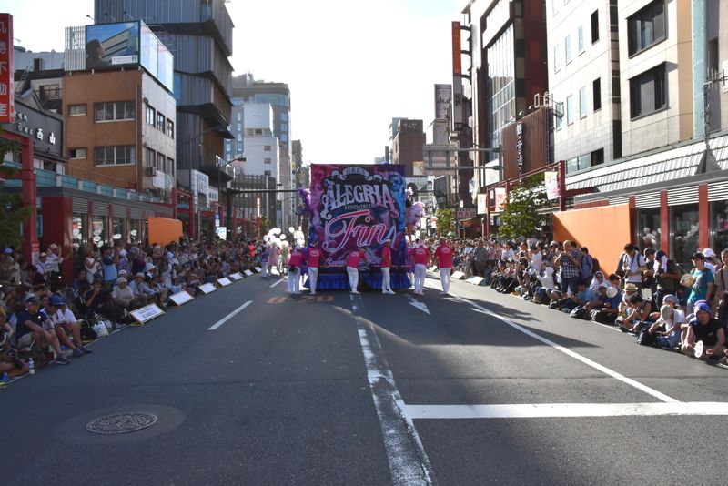 Asakusa Samba Carnival 2018:  Faces and costumes of the 37th parade photo