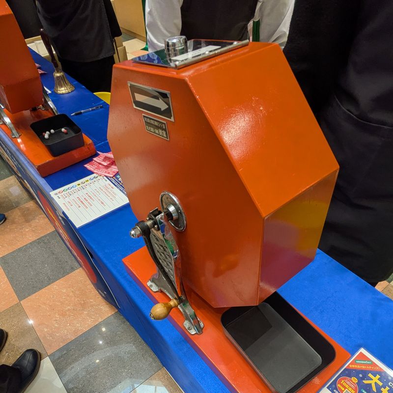 Japan's garapon lottery wheels photo