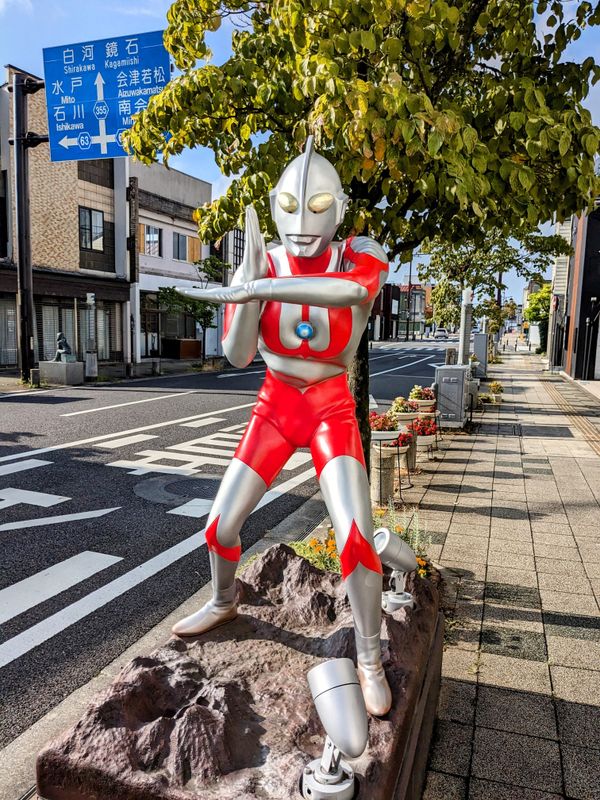 Free Ultraman spot in Fukushima Prefecture photo