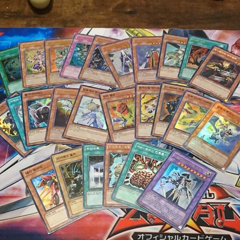 No One Wants Korean Yugioh Cards photo
