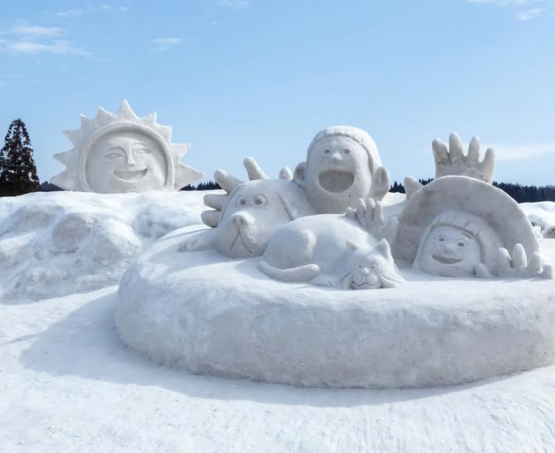 Things I love about winter in Japan: snow festivals photo