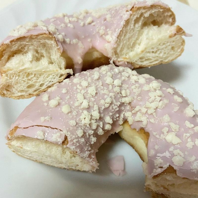 My first taste of sakura season from 7-11 photo