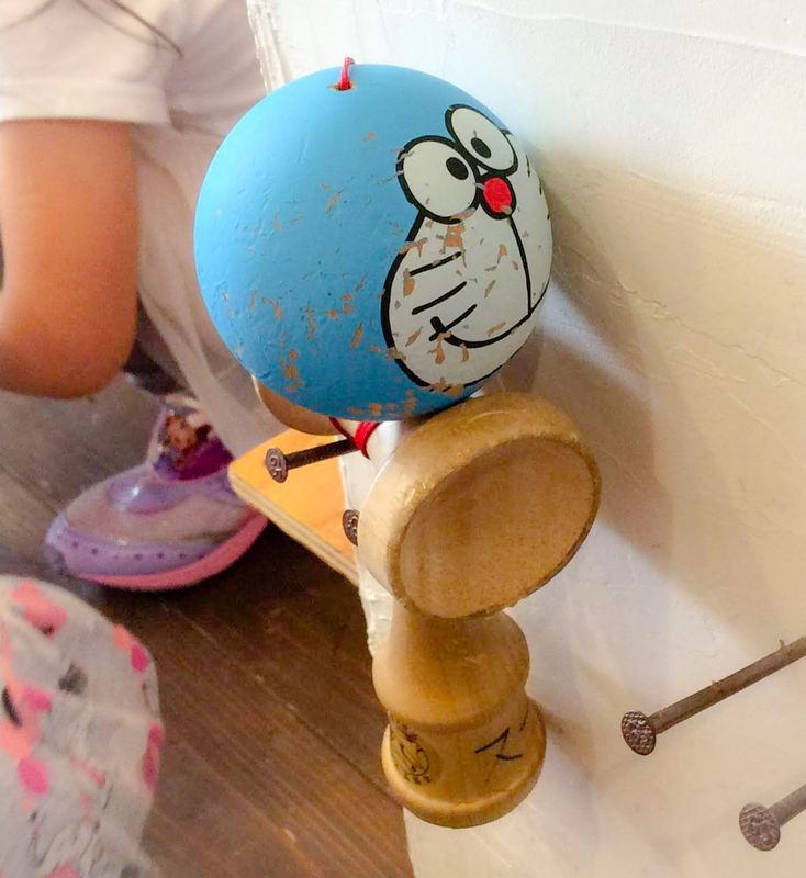 Kendama for concentration photo